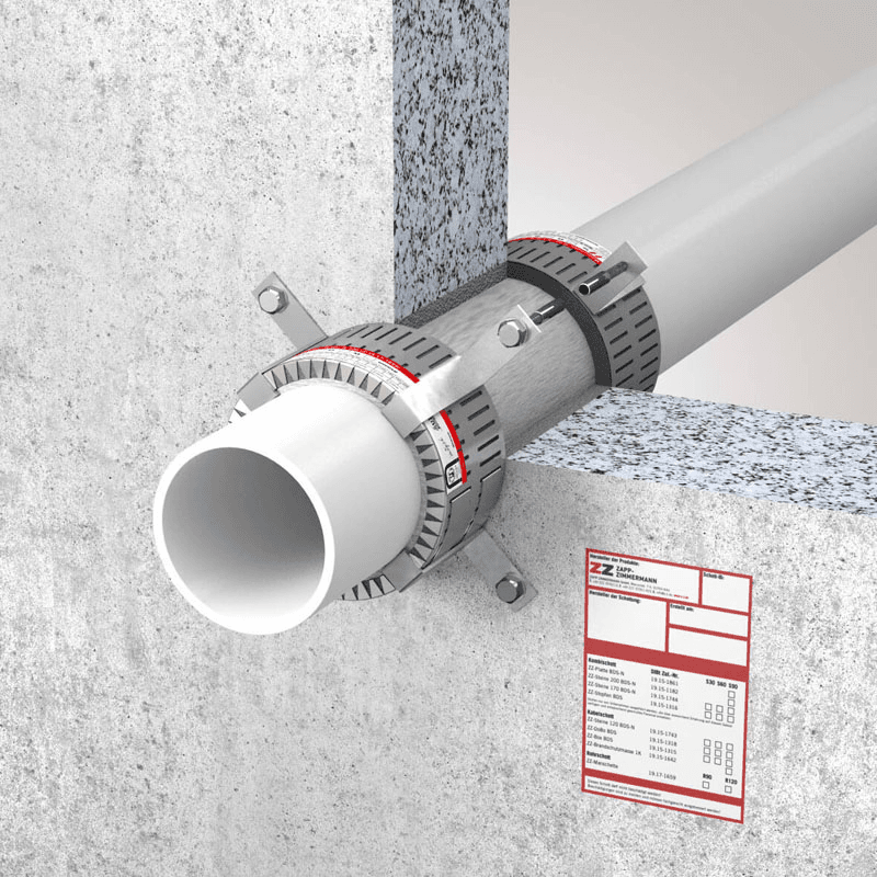 Rohrabschottung in Aachen