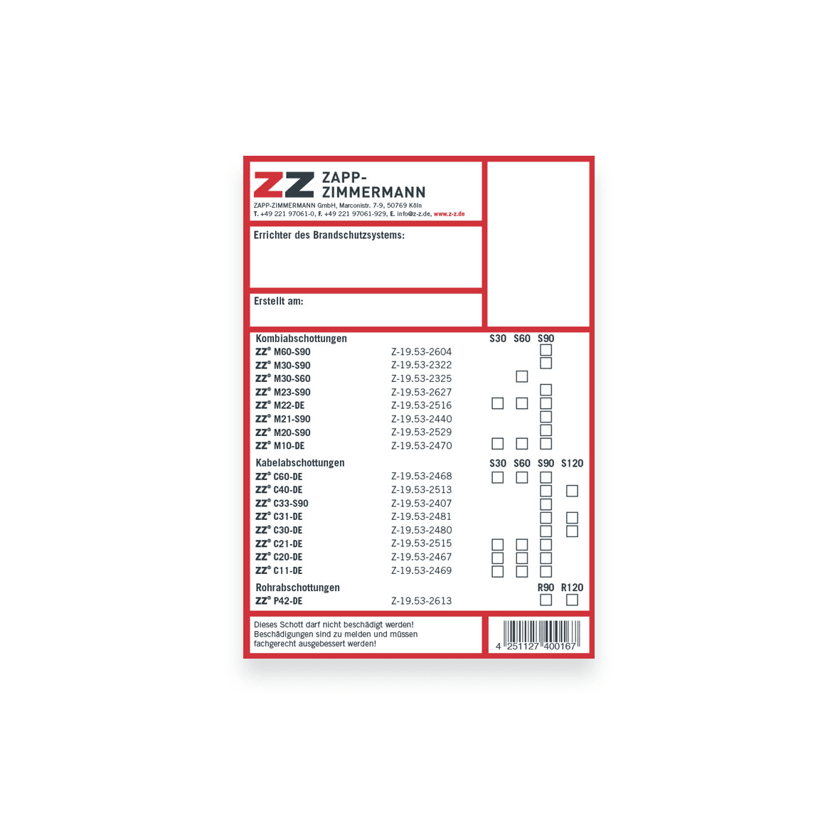 Detail view of fire protection cladding with a clean interface